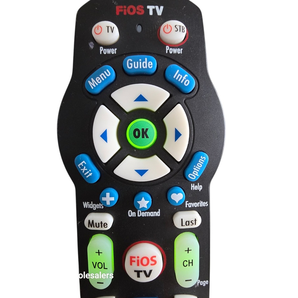 Verizon FiOS TV Remote Control VZ P265v3  RC Black Universal Replacement Working